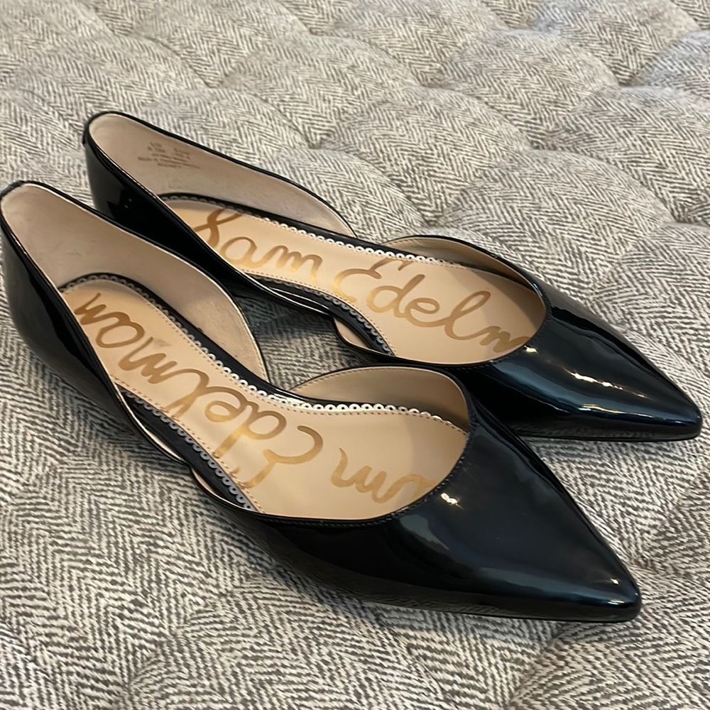 Sam Edelman size 9.5 M patent leather flats